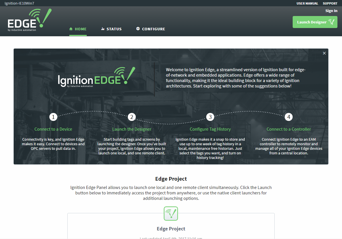 Edge Homepage 7.9