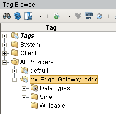 Edge Remote Tag Provider in Designer Tag Browser