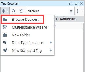 Adding Tags from a Device Step 2