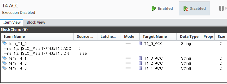 Block Data Transfers