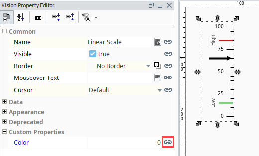 Cell Update Binding - Adding Realtime Indicator to Linear Scale Step 4