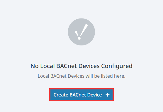 Configure Local BACnet Step 2