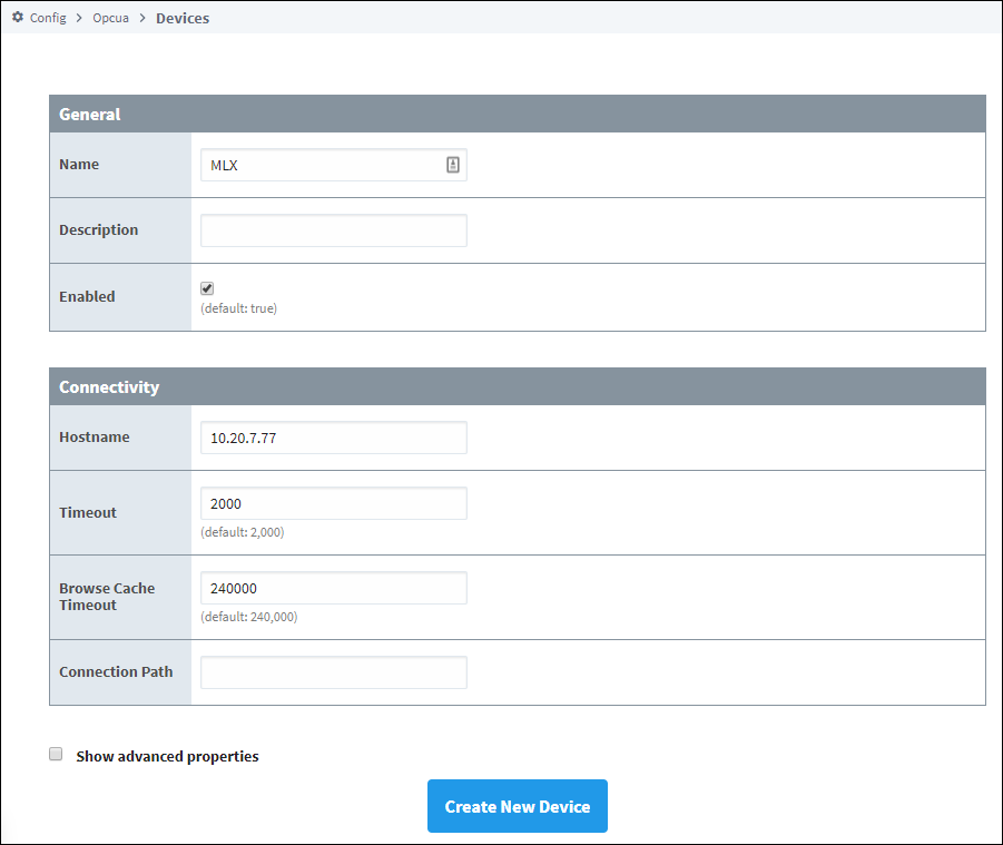 Connect to MicroLogix Device Step 5