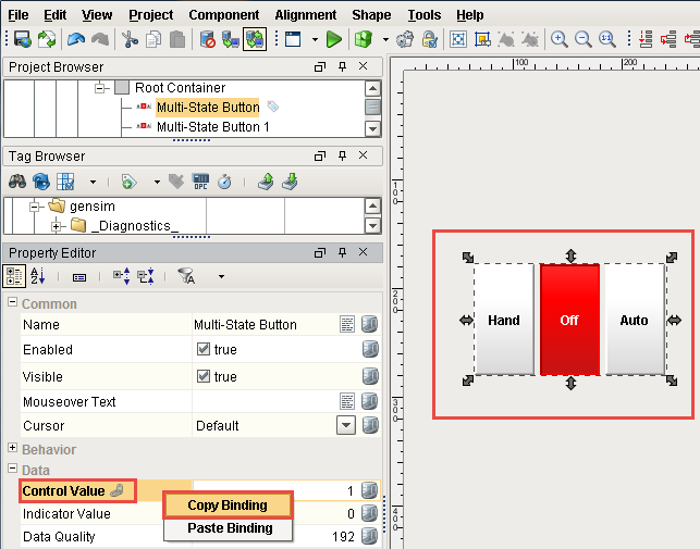 Copying Bindings