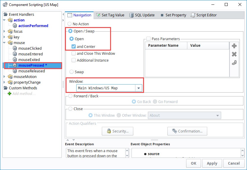 Create Navigation Drill Down in Designer Step 7c