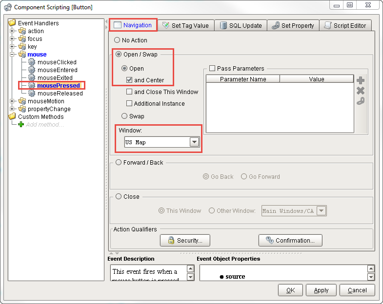 Create Navigation Drill Down in Designer Step 7c