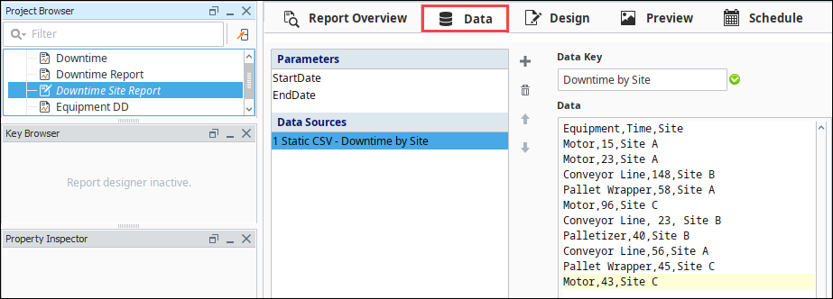 CSV Data Source