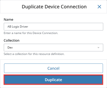 Duplicating Named Resources Step 3