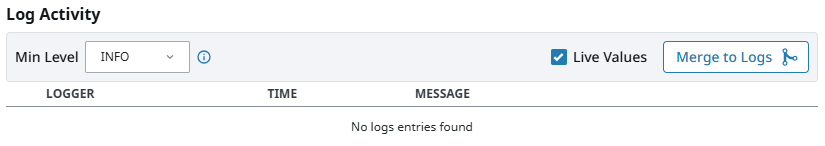Gateway Network Connections Details Log Activity