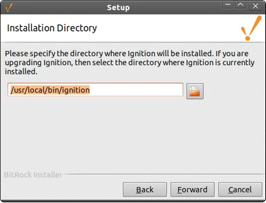 Graphical installer