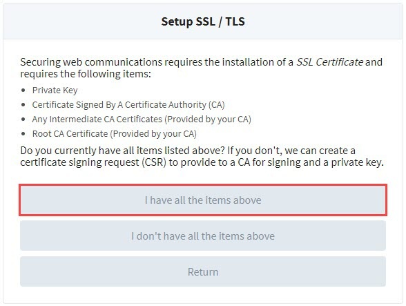 Install Security Certificates Step 4