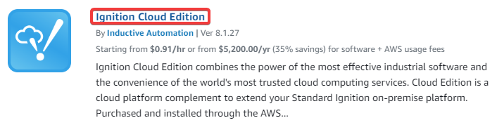 Launch from AWS Marketplace Step 2