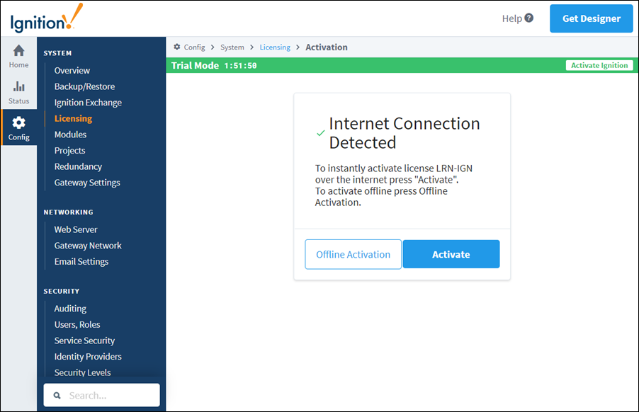 Online Activation Example Step 3b