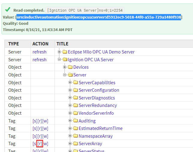 OPC UA Client Redundancy Step 4