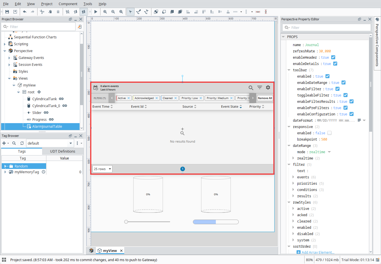 Preparing Perspective Components Step 2