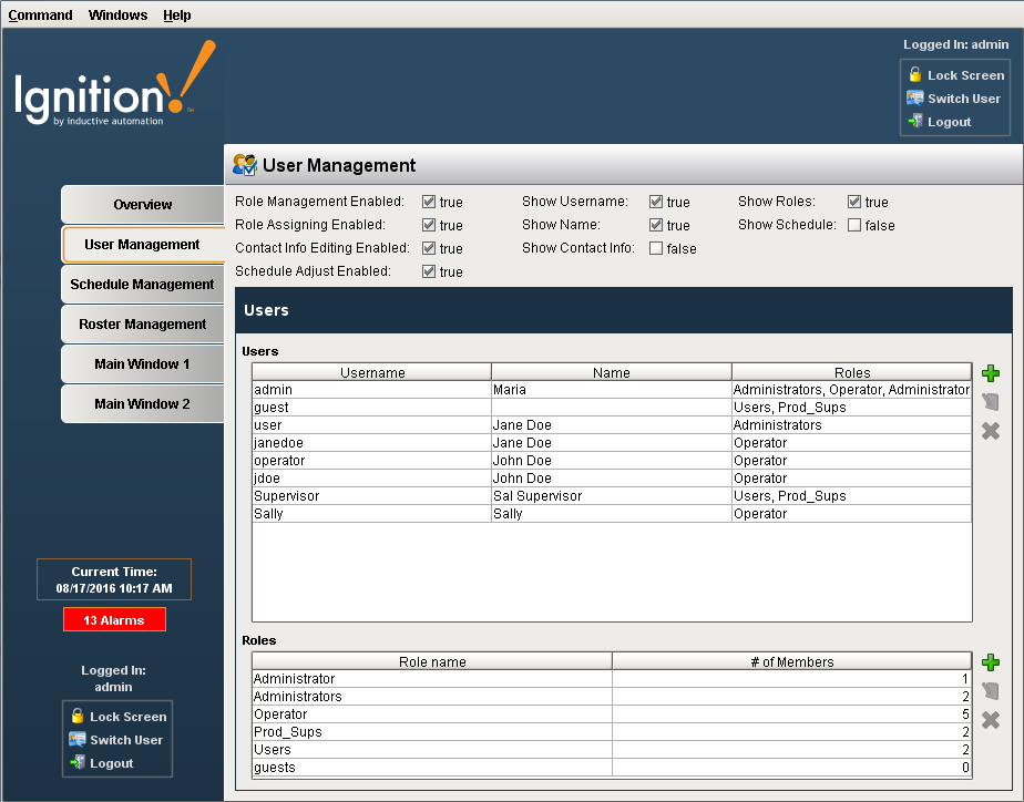 tab strip navigation