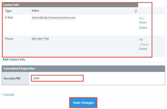 User Profile Step 3