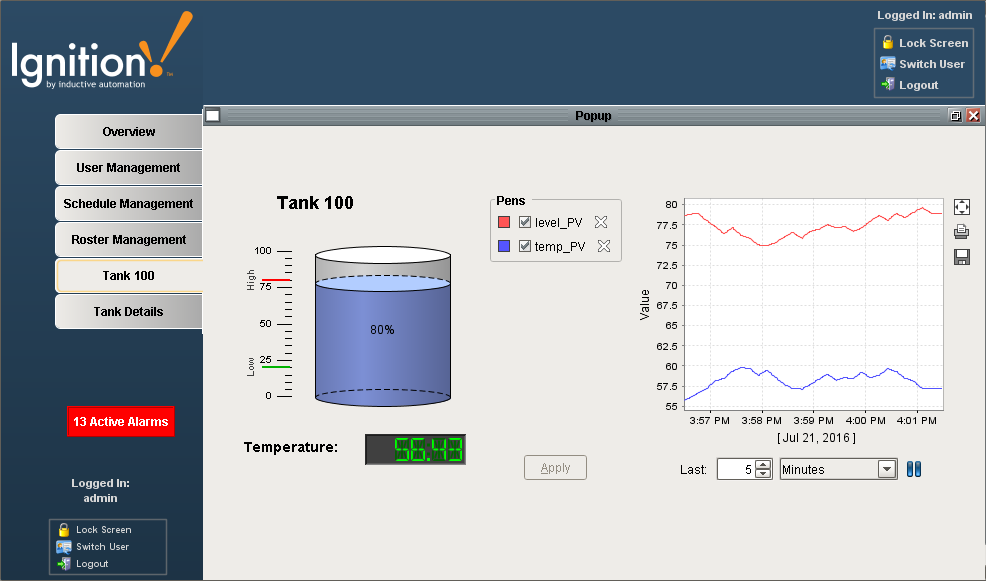 Windows - Popup Windows Tank 100