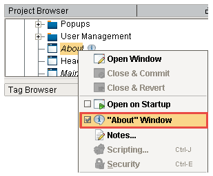 Working with Vision Windows - About Window Designer