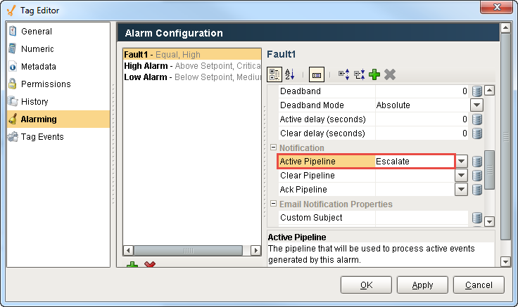 Alarm Notification Testing Pipeline Assignment