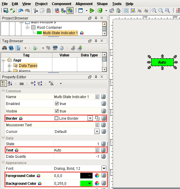 Configuring the Style Customizer Step 1