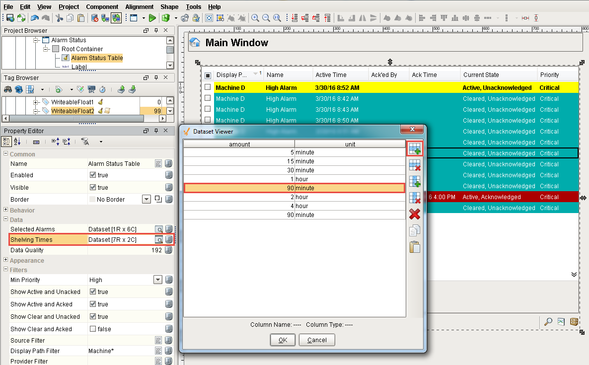 Custom Shelving Duration Dataset Viewer