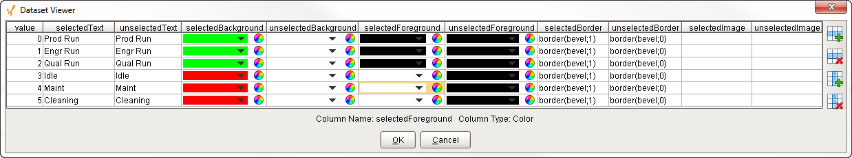 multi-state button dataset viewer