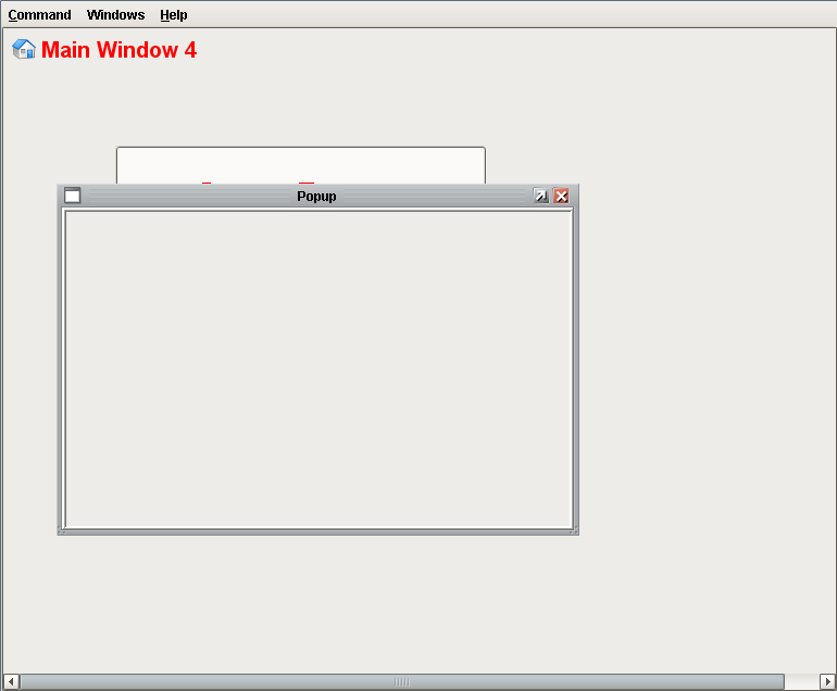 Popup Window Properties Vision Client Uncenter Popup
